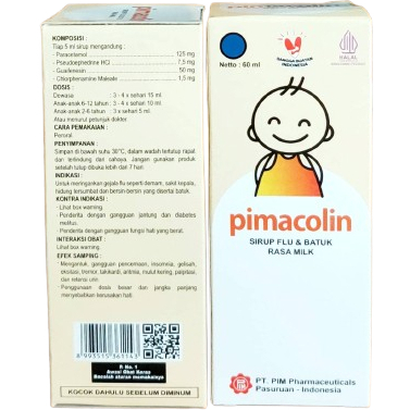 Pimacolin Baby Milk Syrup Per botol