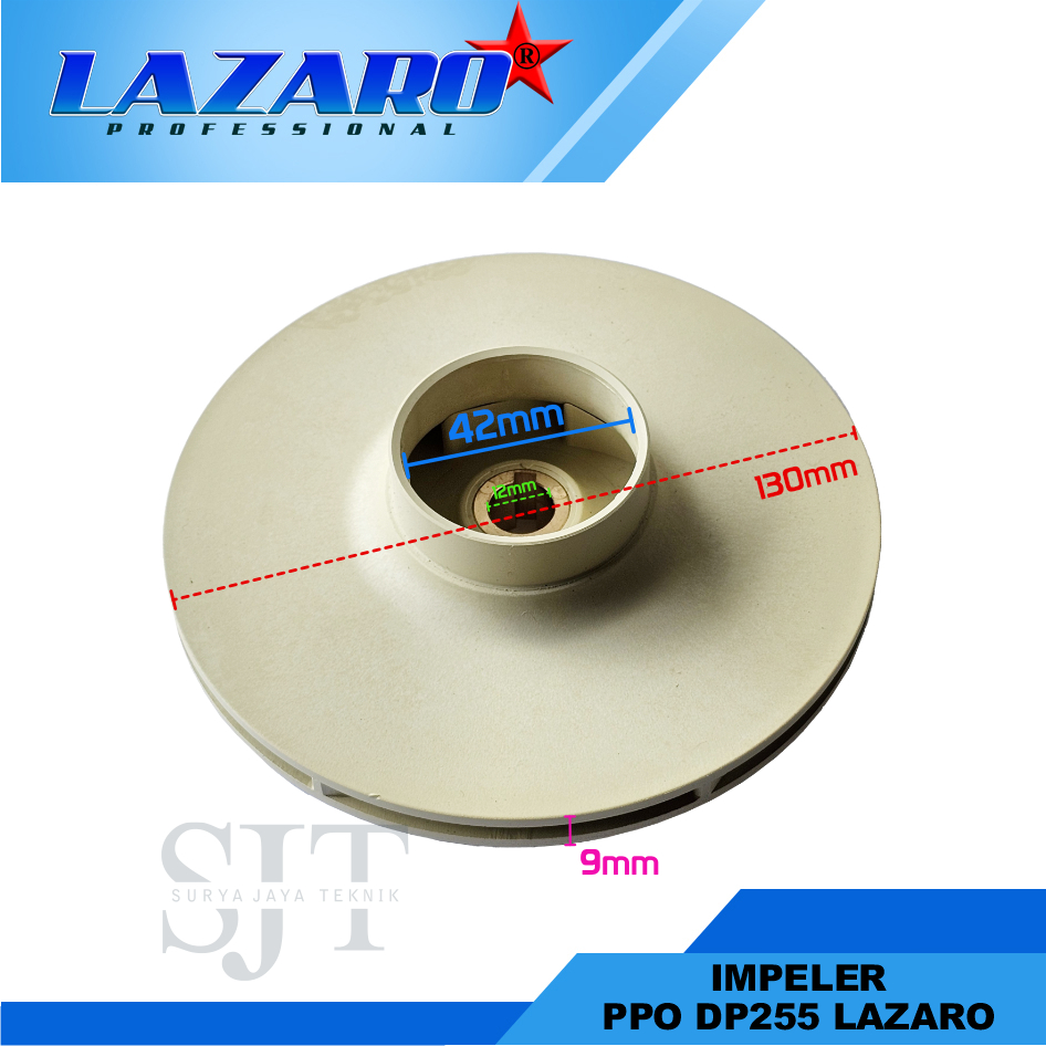 Impeler Ppo Dp255 Lazaro