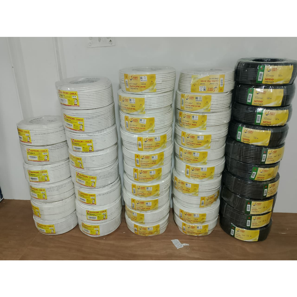 Kabel Serabut isi 3 NYMHY 3x2.5 mm JEMBO @50m NYMHY 3x2,5 3x2,5mm 3X2.5mm