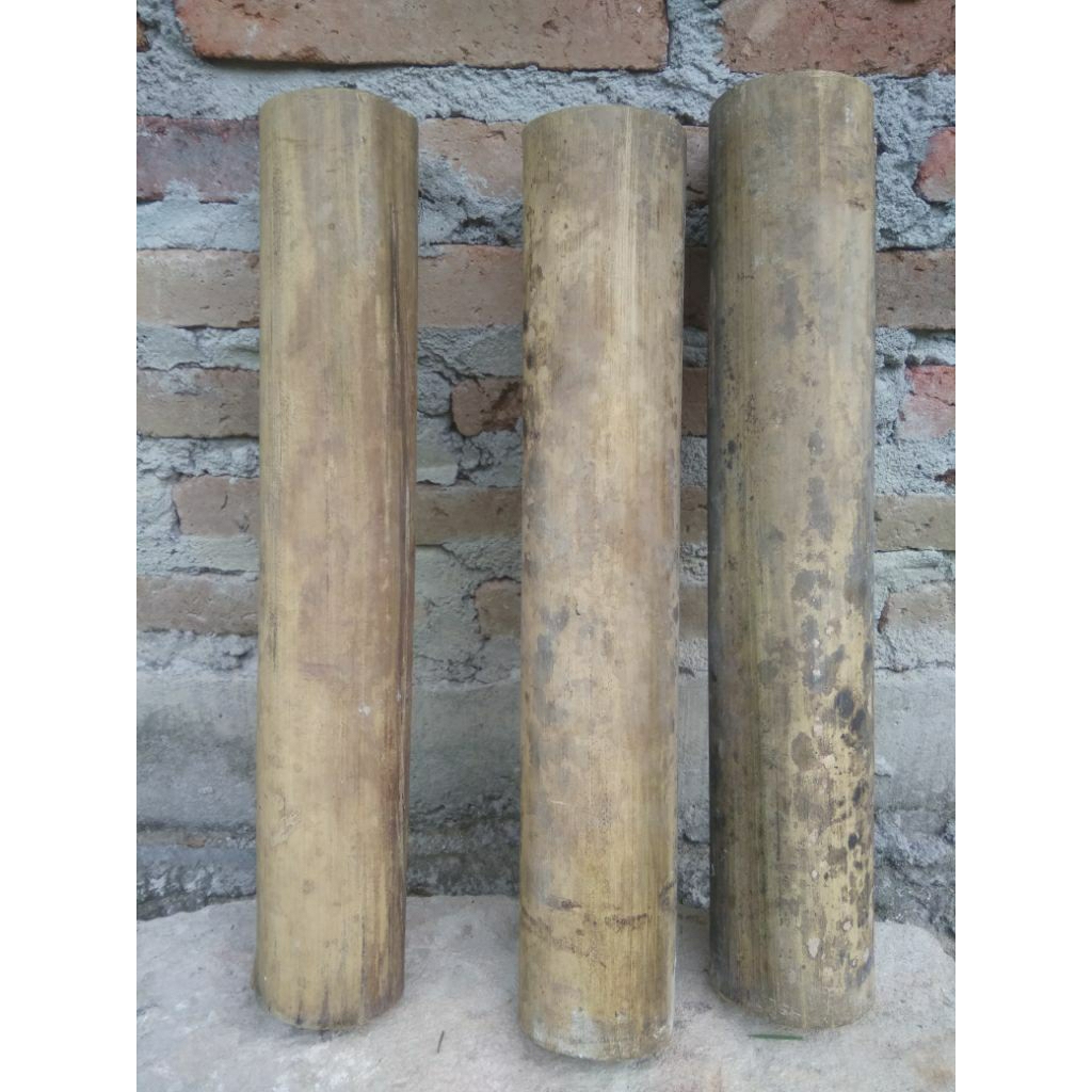 isi 1 bambu petung kering panjang 40 cm