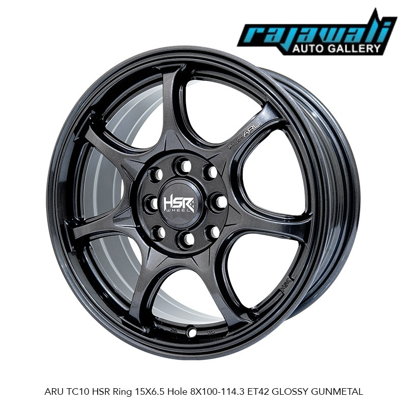 VELG TERBARU RING 15 BUAT MOBIL LANCER SOLUNA BRIO AYLA AGYA IGNIS DLL VELG RING 15 HSR ARU TC10