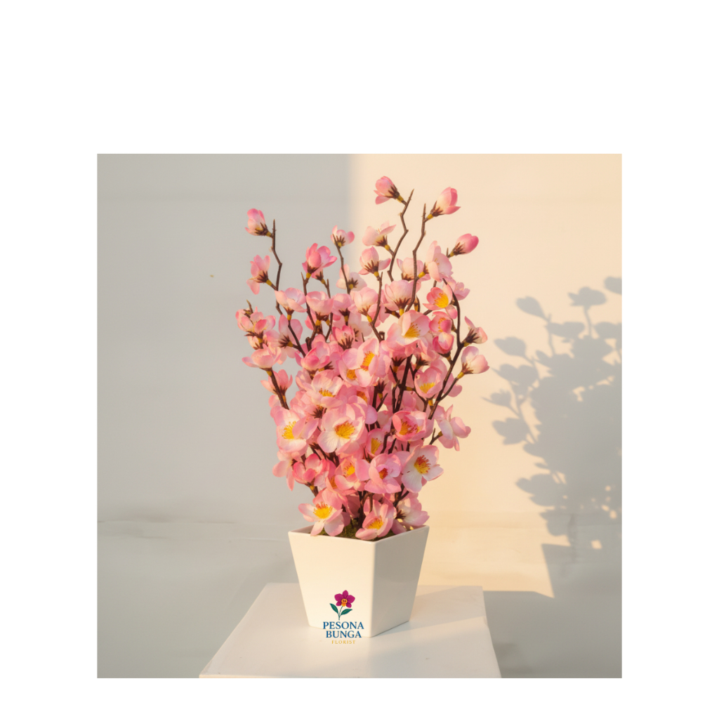 pohon sakura- bunga sakura- hiasan rumah- sakura artificial- sakura plastik- sakura murah- hiasan-bu