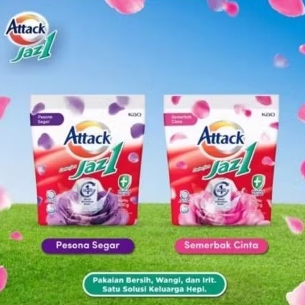Jazz1 Attack Detergent Bubuk 800gr
