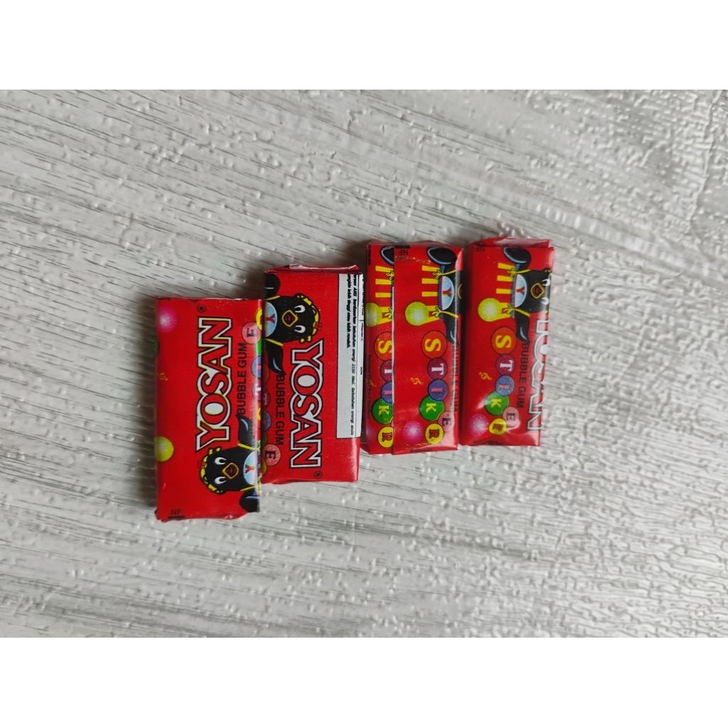 Permen Karet Yosan Jadul