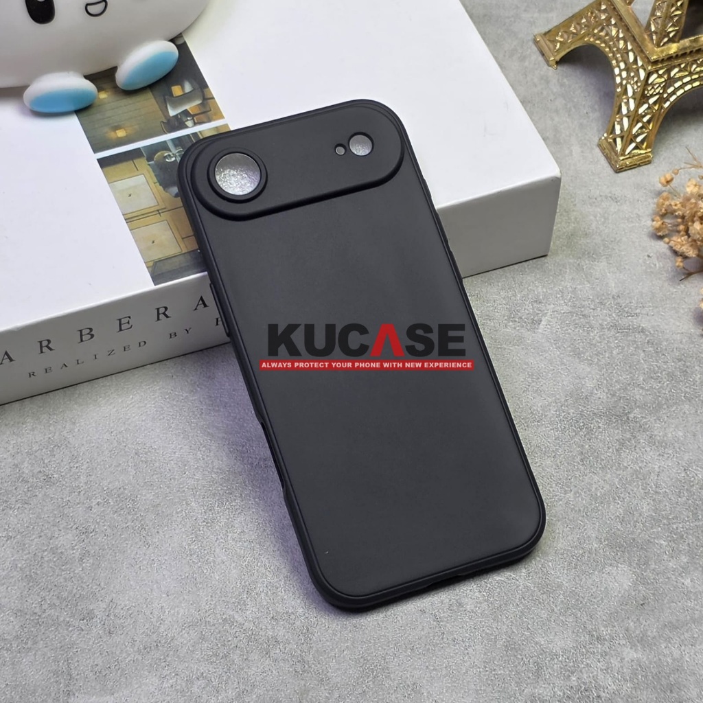 Iphone 17 Iphone 17 Air Iphone 17 Pro Iphone 17 Pro Max Softcase Macaron Square Black Case Iphone 17