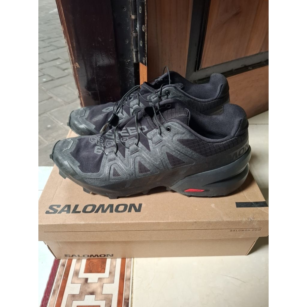 Prelove Sepatu Hiking Salomon Speedcross 6 Wide Original