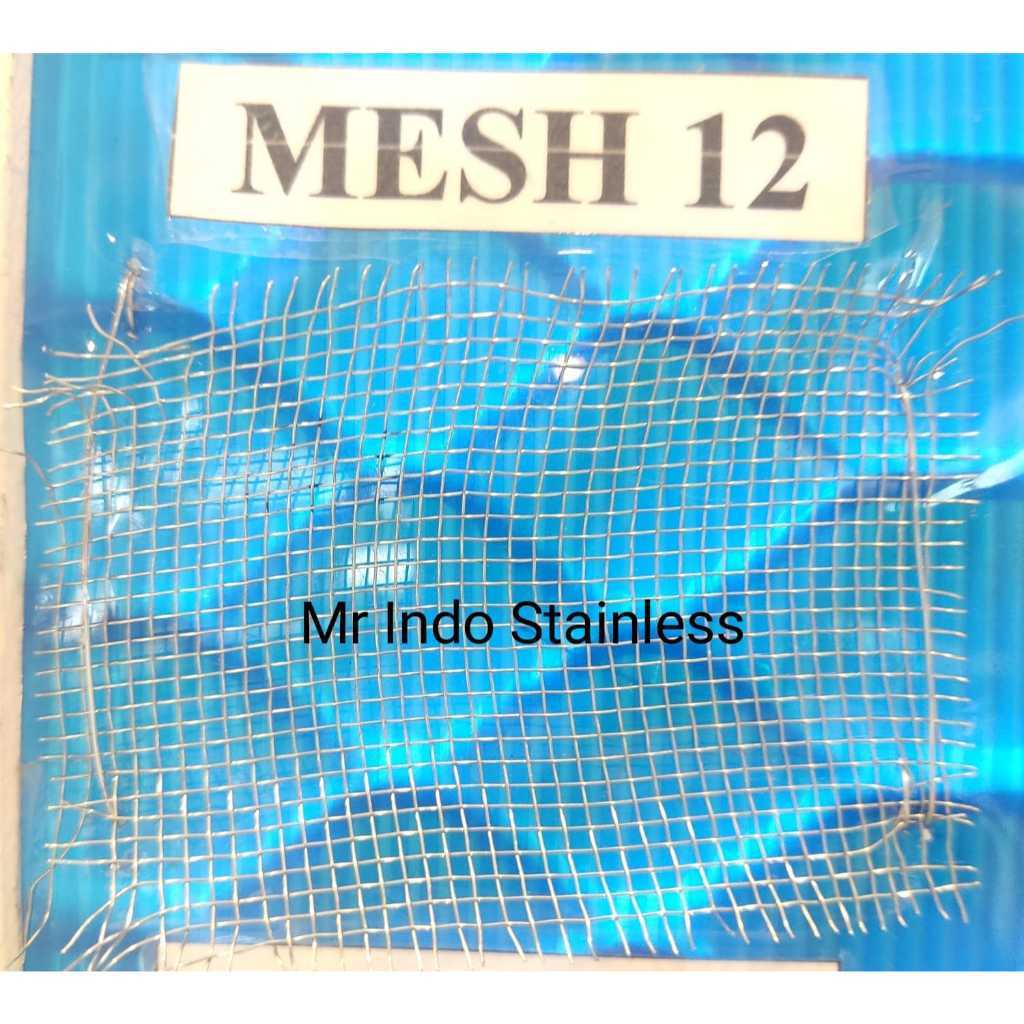 Kawat Mesh 12 Stainless SS316 / Wiremesh Kawat nyamuk / Kawat ayakan ss316 Meteran