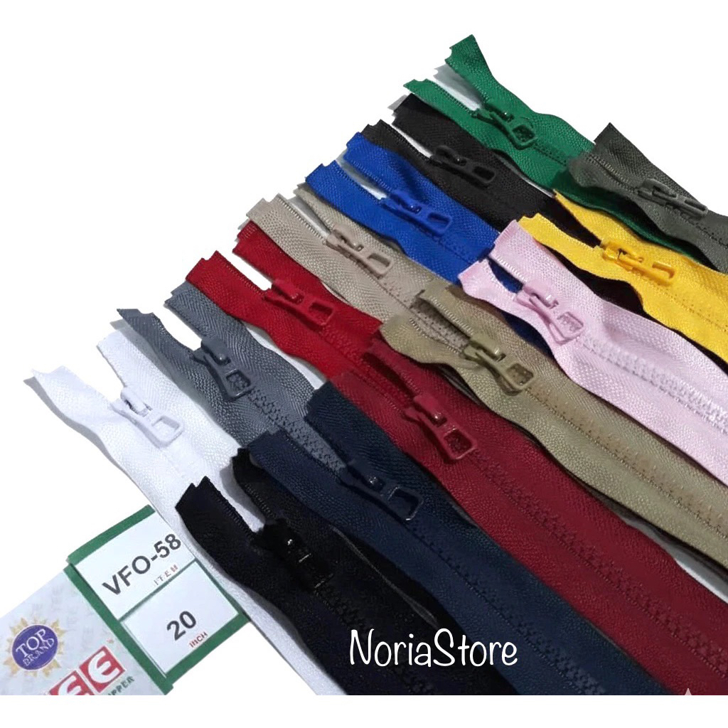 Resleting Jaket YEE Vislon 50 Cm / 55 Cm