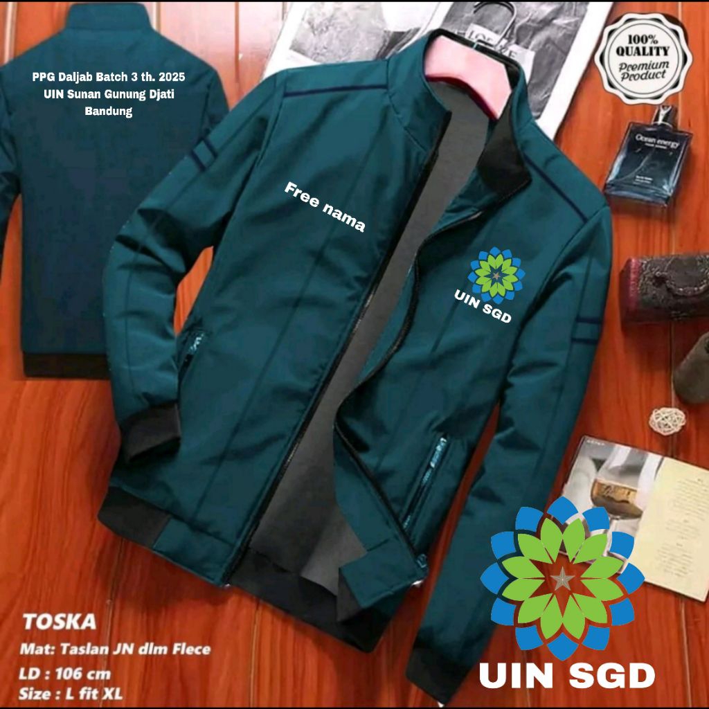 JAKET PPG UIN// UIN SUNAN GUNUNG DJATI BANDUNG/Daljab Batch 3 th. 2025 UIN Sunan Gunung Djati Bandun