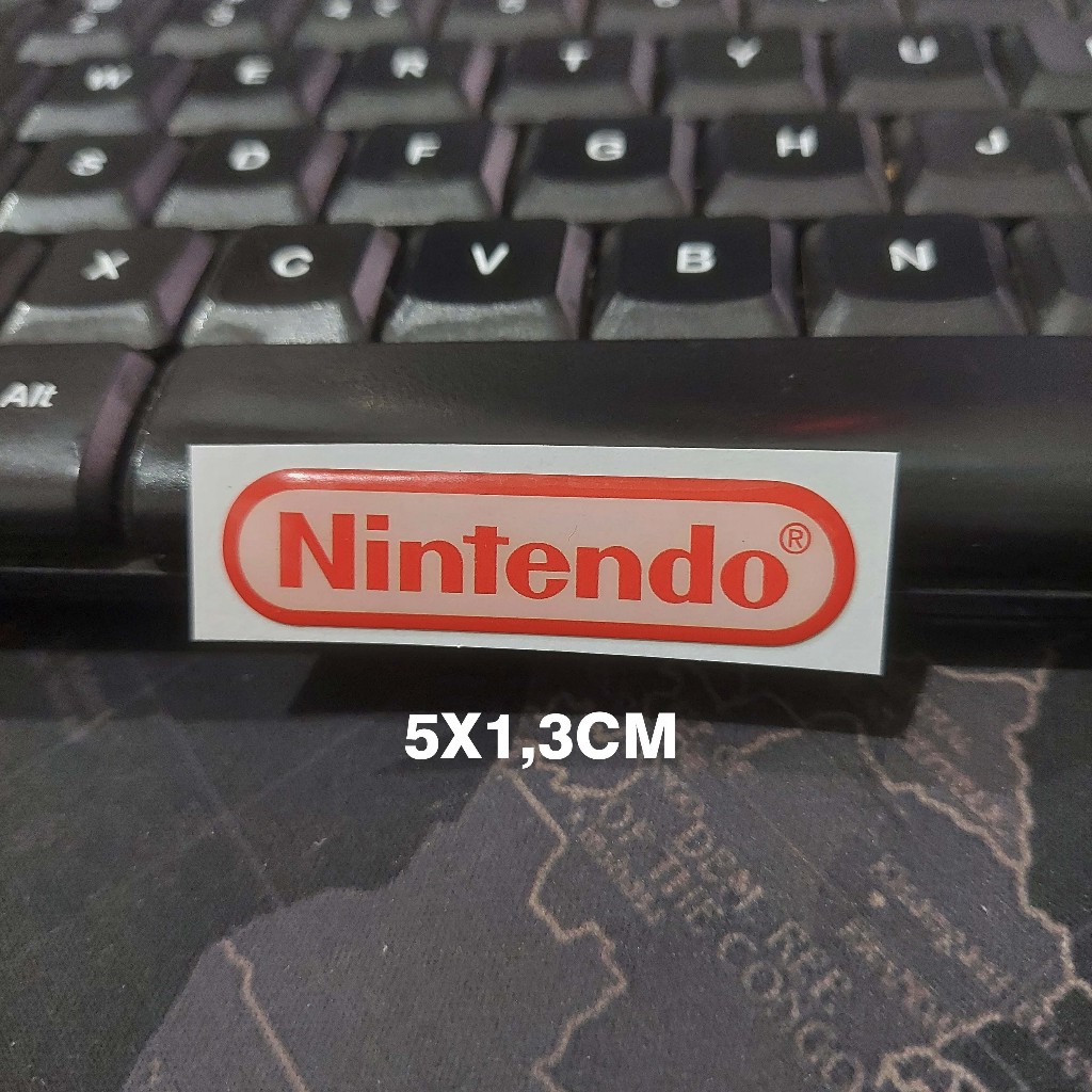 Sticker Timbul Resin NINTENDO Stiker Kecil 3d Lentur Satuan