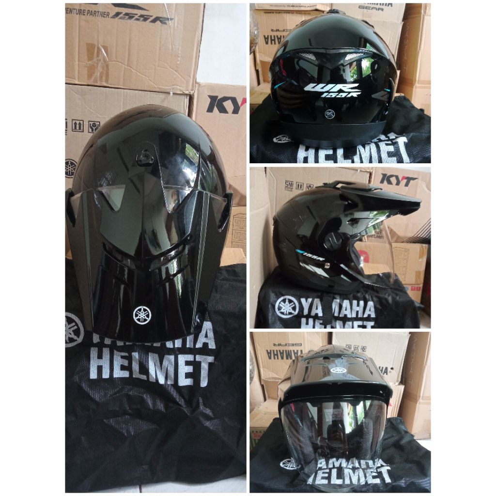 Helm Yamaha WR 155R semi Cross by: Cargloss former