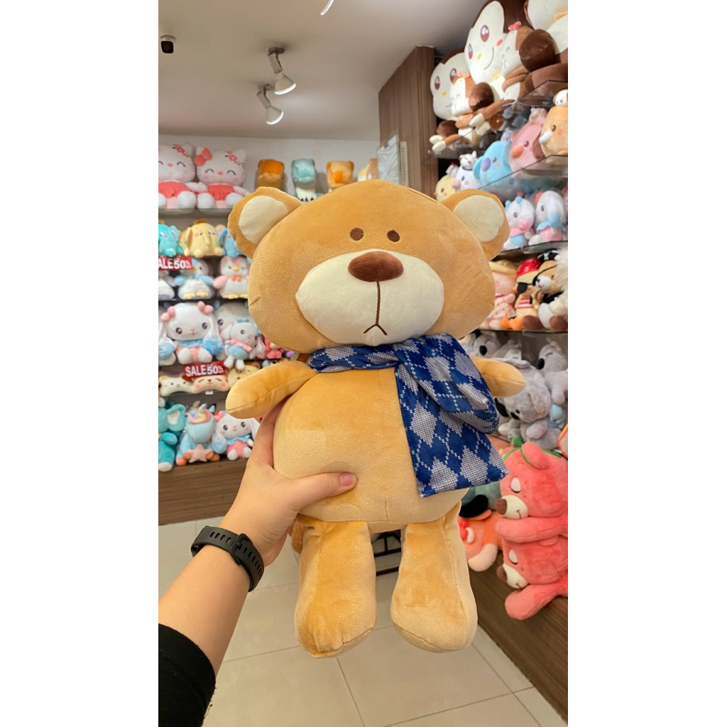 ORI ISTANA BONEKA ISBON BONEKA BEAR BROWNIES NEW KOLEKSI COCOK UNTUK KADO DAN KOLEKSI ANAK ANAK DAN 