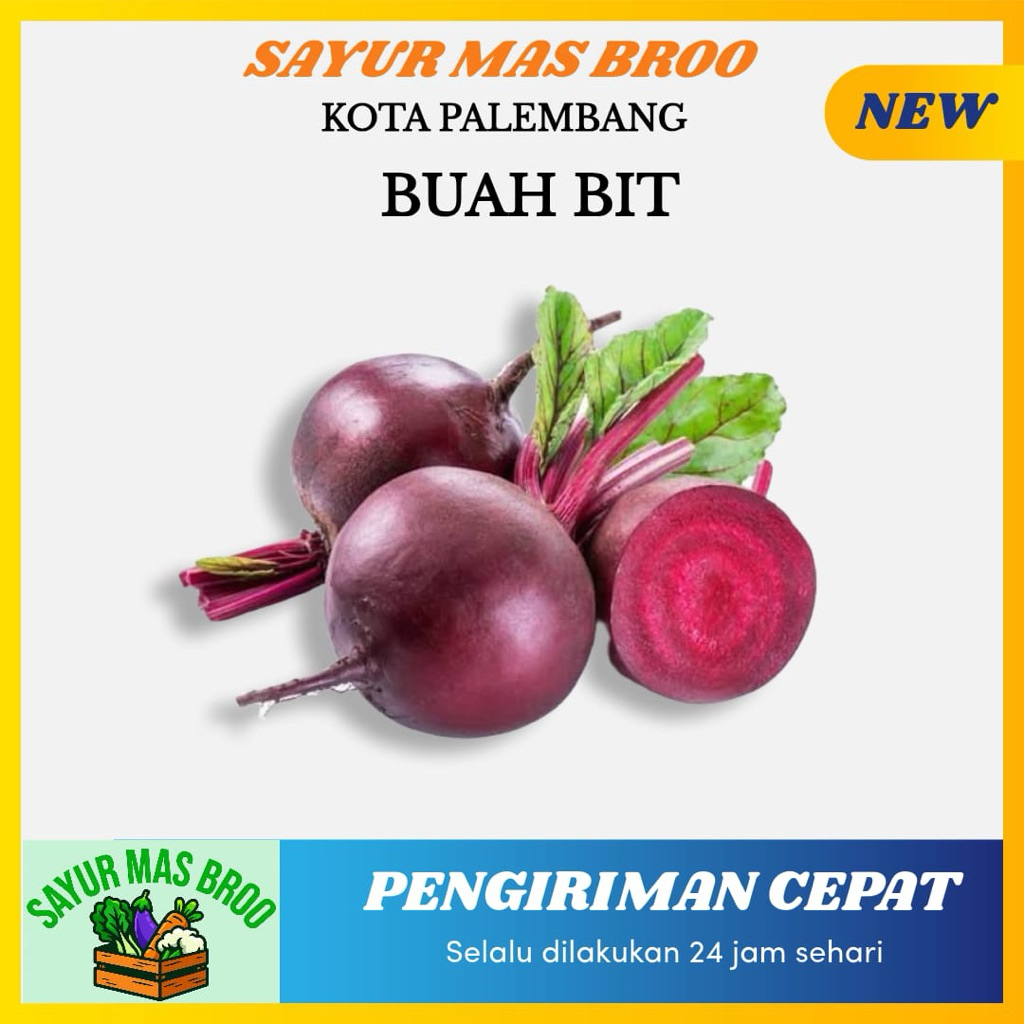Buah Bit/Beet Segar - Toko Sayuran Segar Murah Terdekat Mas Broo Palembang