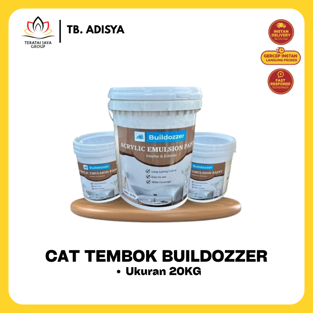 Cat Tembok Buildozzer 20KG Warna Putih