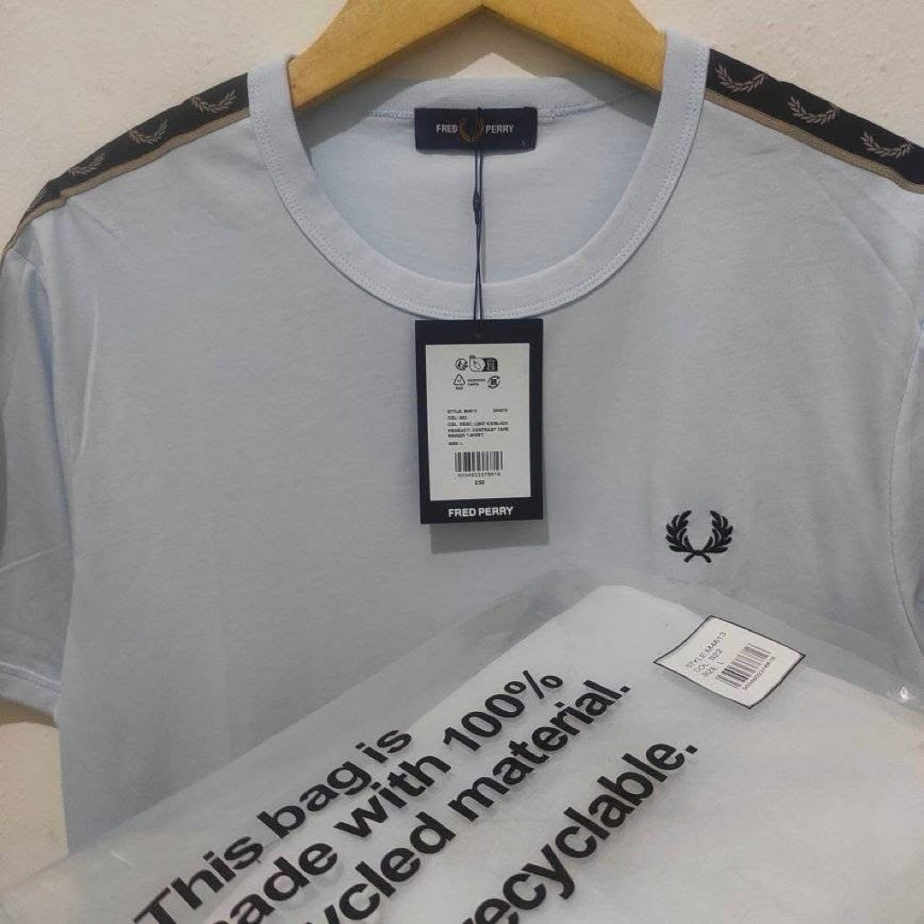 Fred Perry Taped Ringer Tee "original"