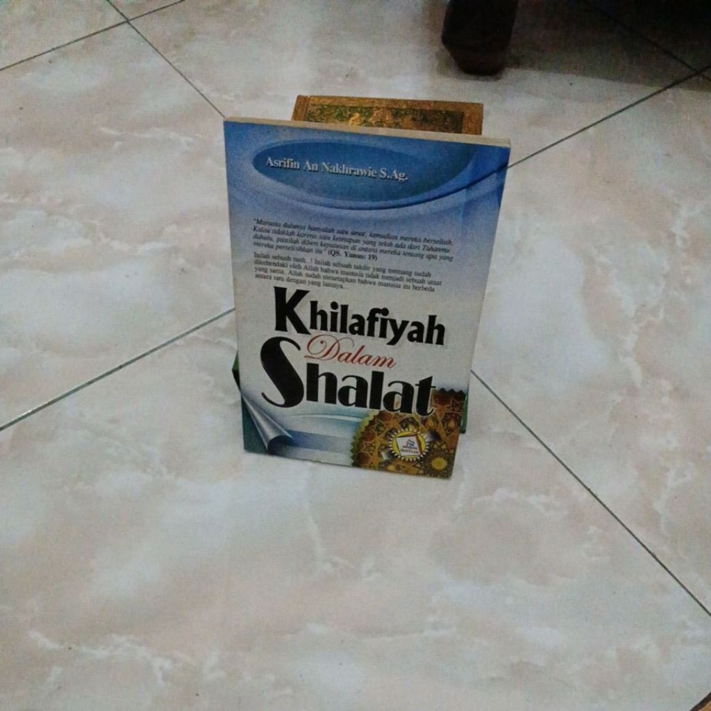 Buku original,khilafiyah dalam shalat