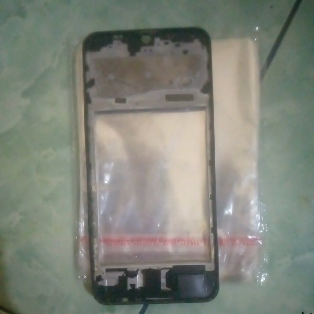 frame lcd,plus buzzer Samsung m20 original copotan