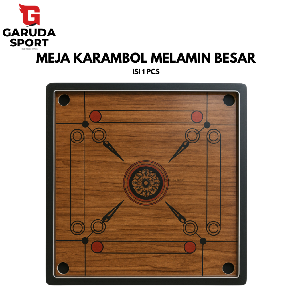 Meja Karambol Melamin Besar (90 x 90 cm) / Meja Karambol