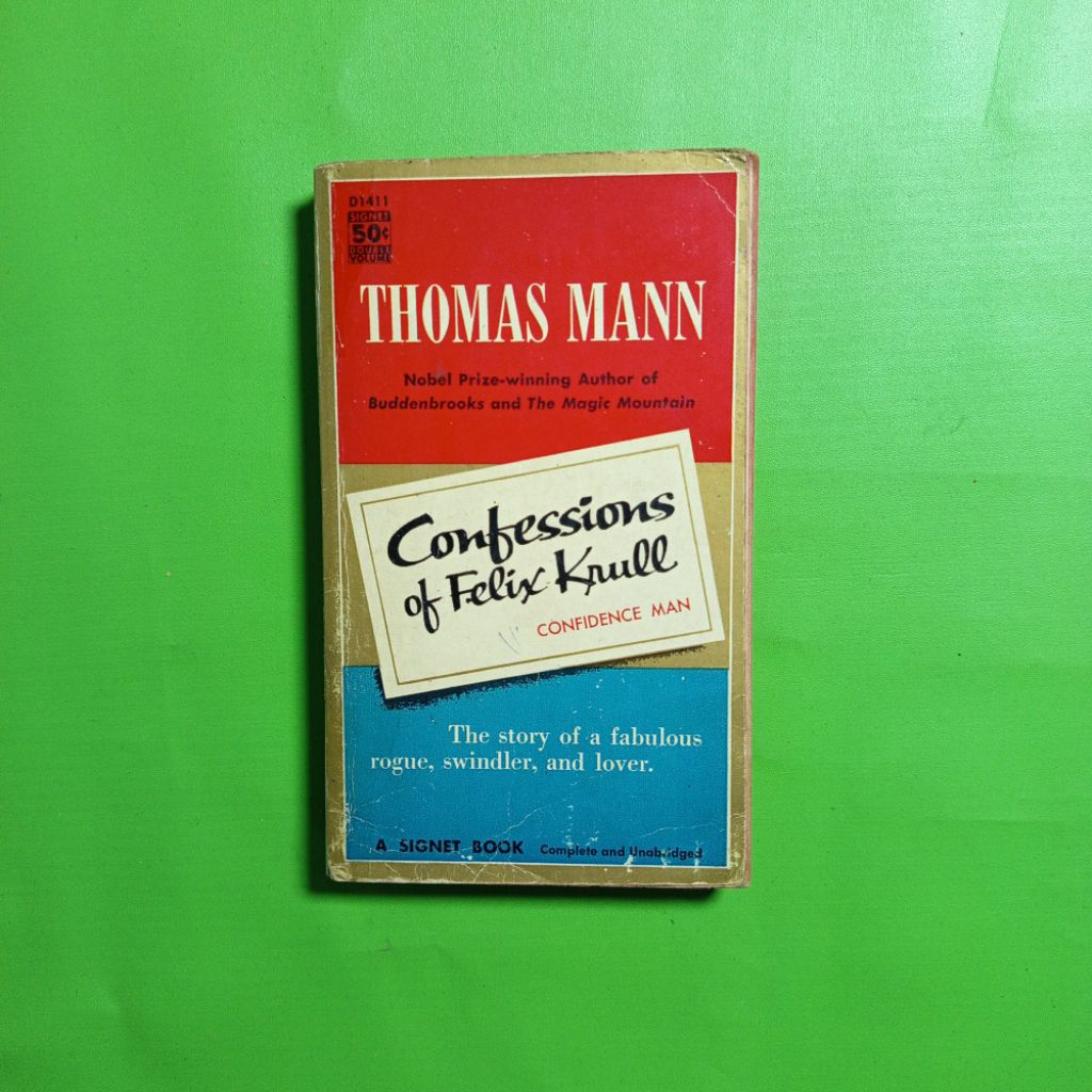 Novel Confessions of Felix Krull - Thomas Mann