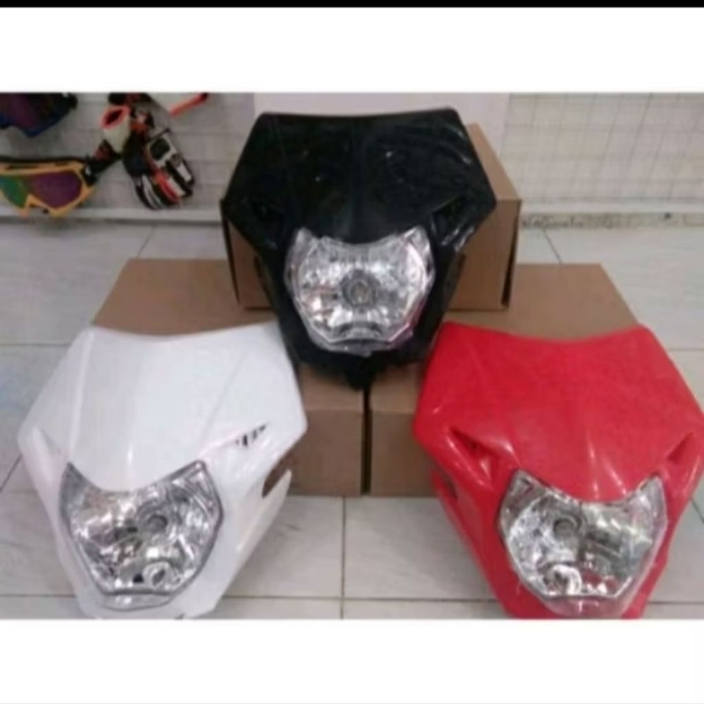 LAMPU DEPAN HONDA CRF 150L HEADLAMP CRF 150L LAMPU DEPAN CRF 150L REFLEKTOR CRF 150 L HEADLIGHT HOND