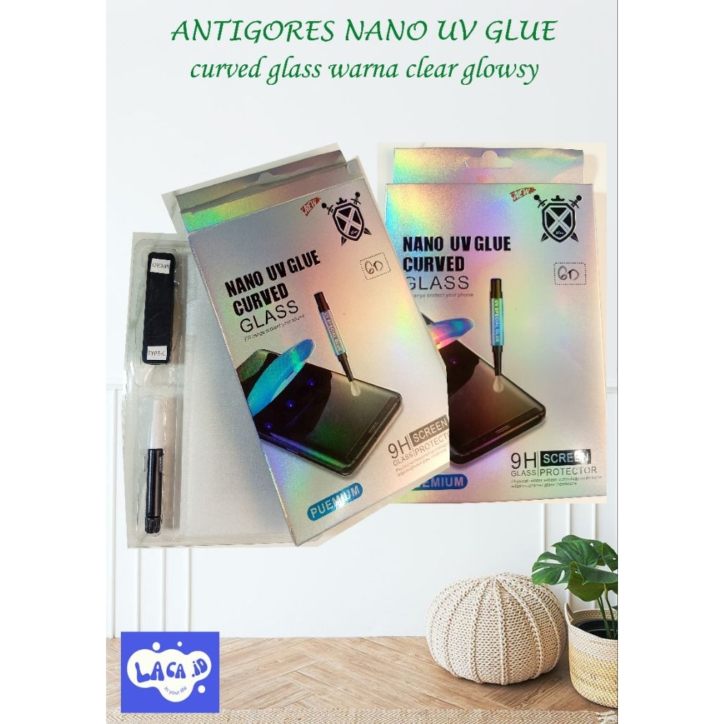 2. Antigores layar lengkung bening sinar UV  hp ITEL