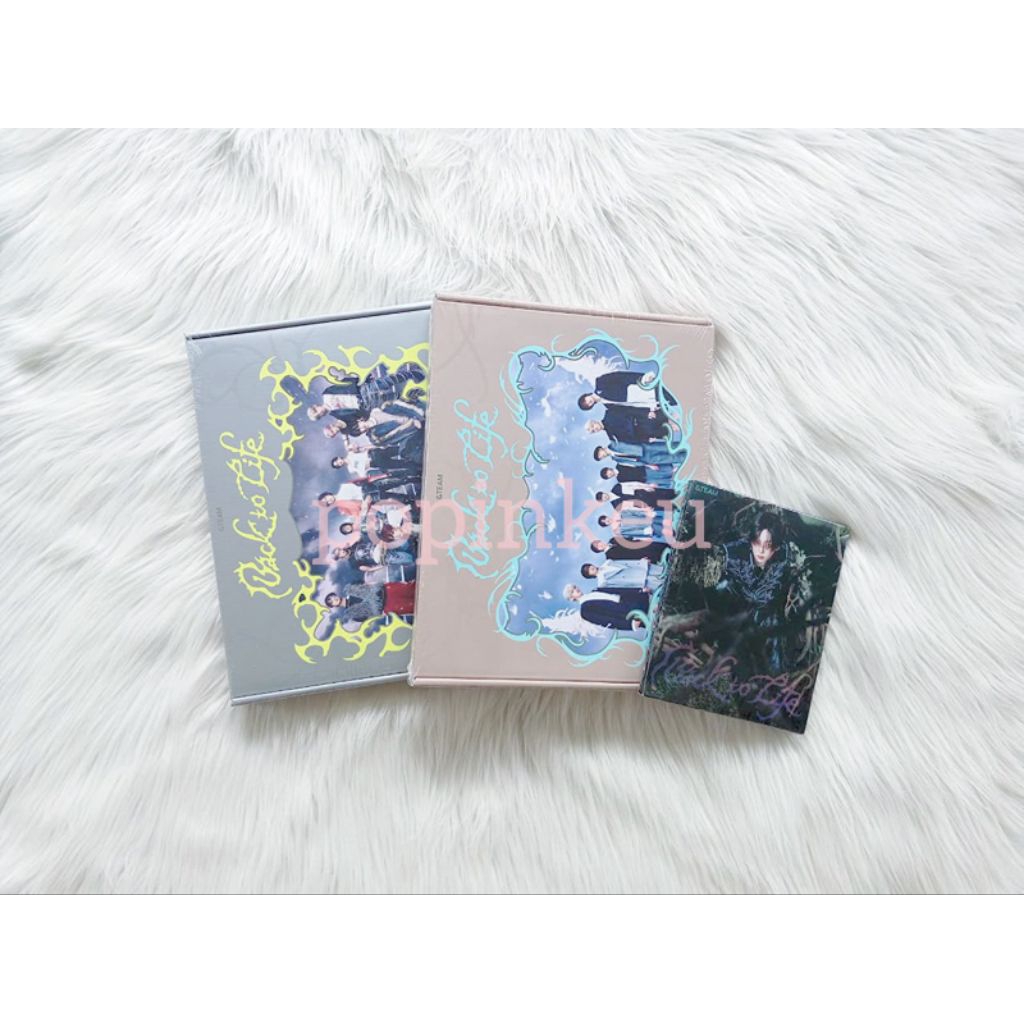 [READY STOCK] &TEAM 1ST KOREA MINI ALBUM - BACK TO LIFE (PHOTOBOOK & ROAR VER.) SEALED