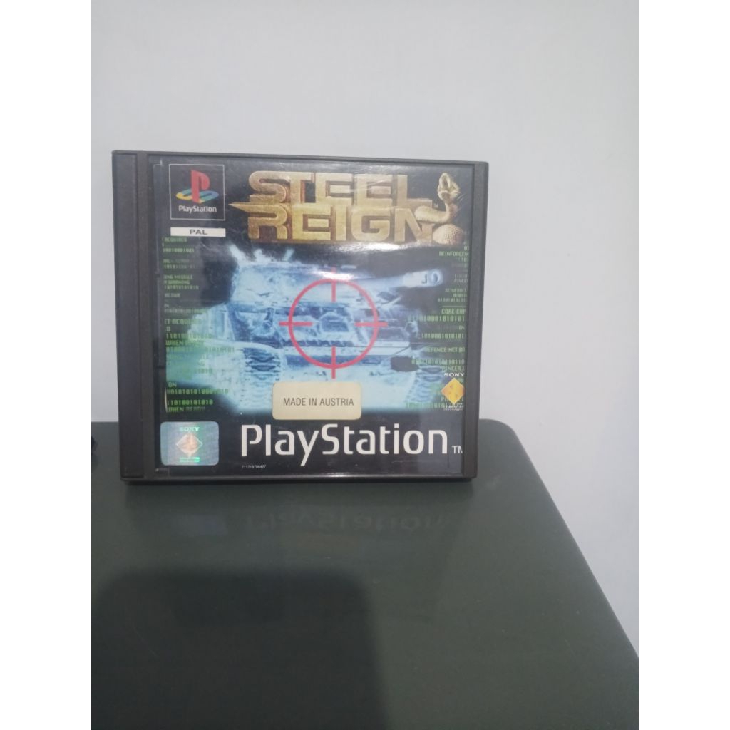 kaset ps1 original " steel reign"