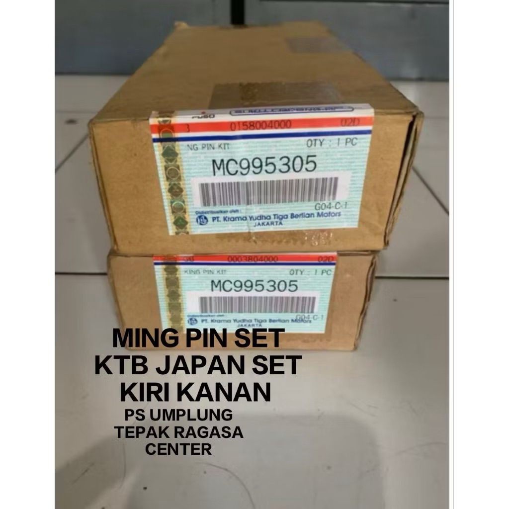 King Pin Set KTB Japan PS Umplung Canter Ragasa Tepak