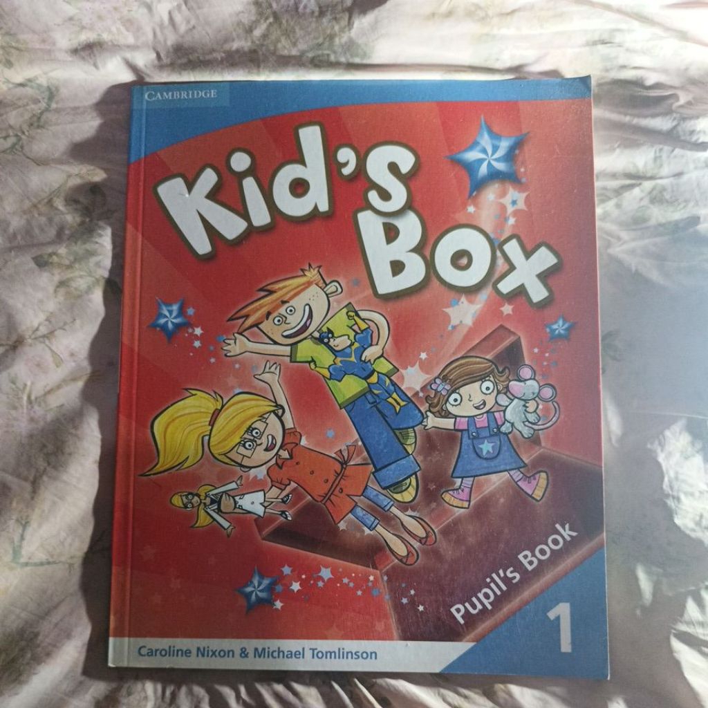 buku aktivitas bahasa inggris Cambridge kids box pupils book 1