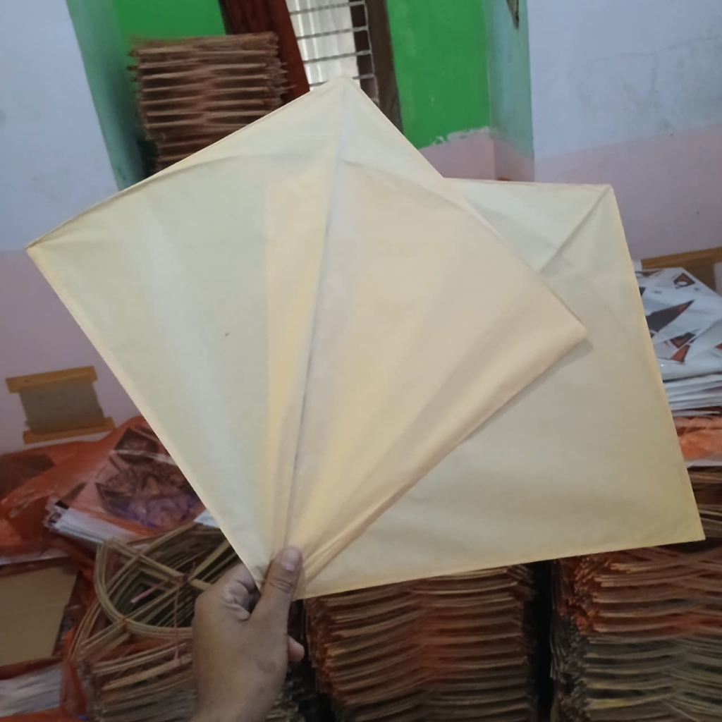 LAYANG-LAYANG / LAYANGAN TISSU (SEOT) bahan kertas litto