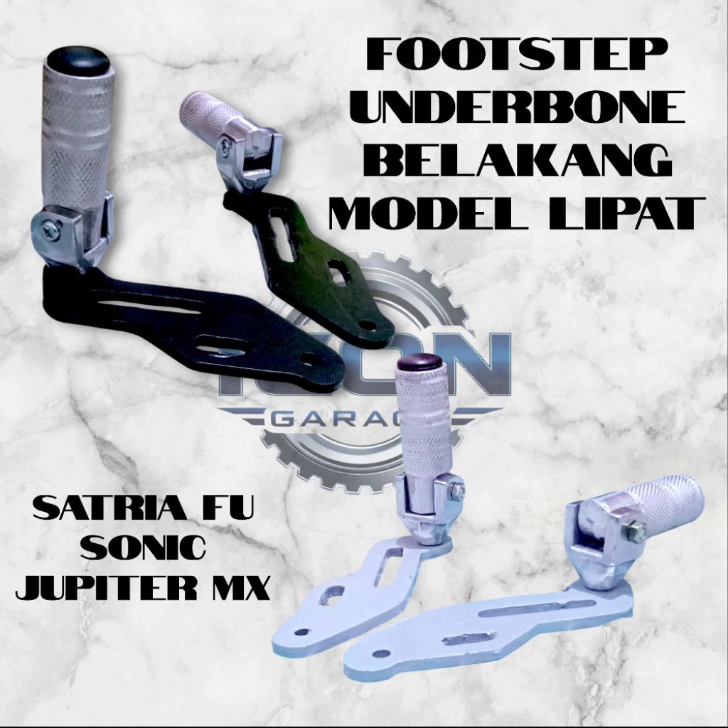 Footstep Ub Underbone Belakang New Model Lipat Satria Fu Sonic 150r Jupiter MX Fotstep