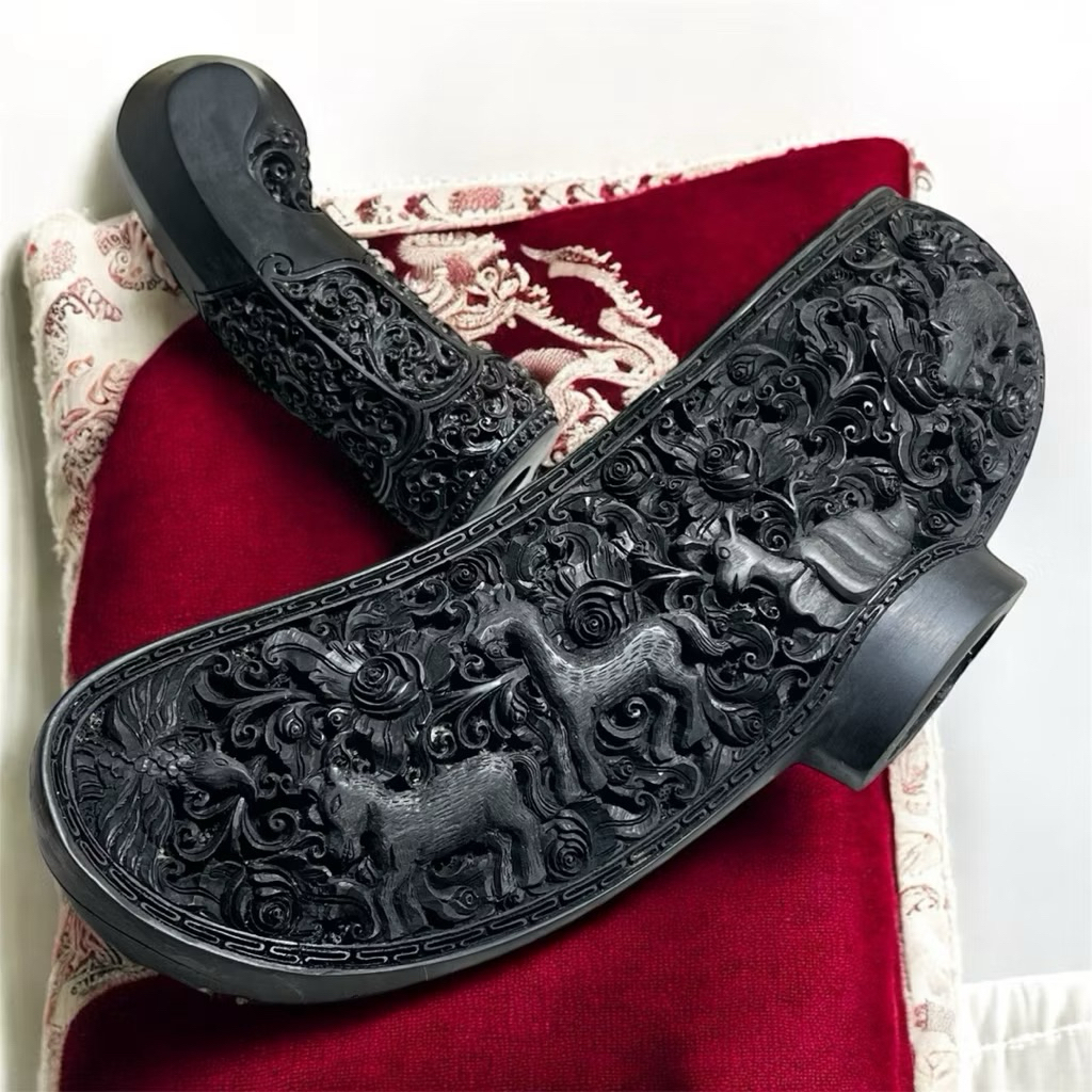 Warangka Keris Tanduk Ukir Gayaman Yogyakarta