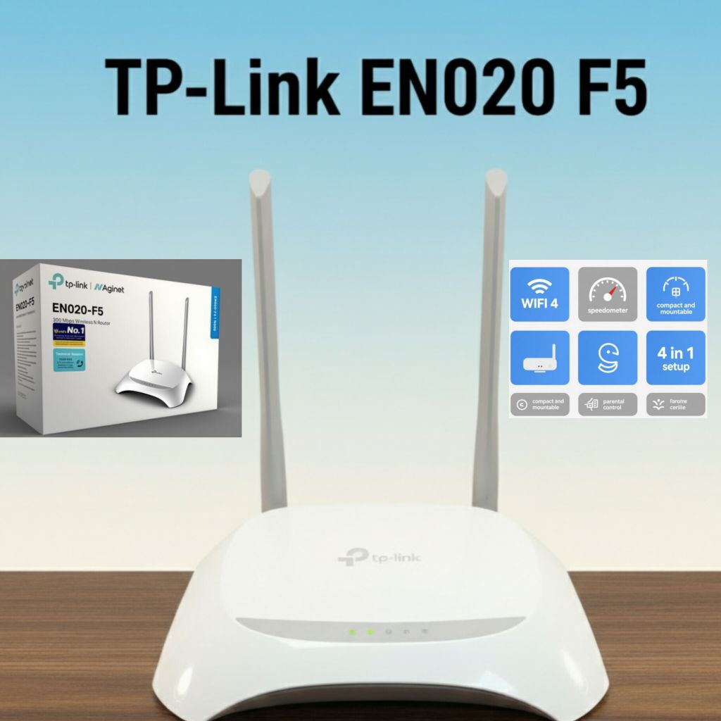 Router/Access Point/Modem TP-Link W842N , W740N dan EN020-F5 Dual Antena Bekas