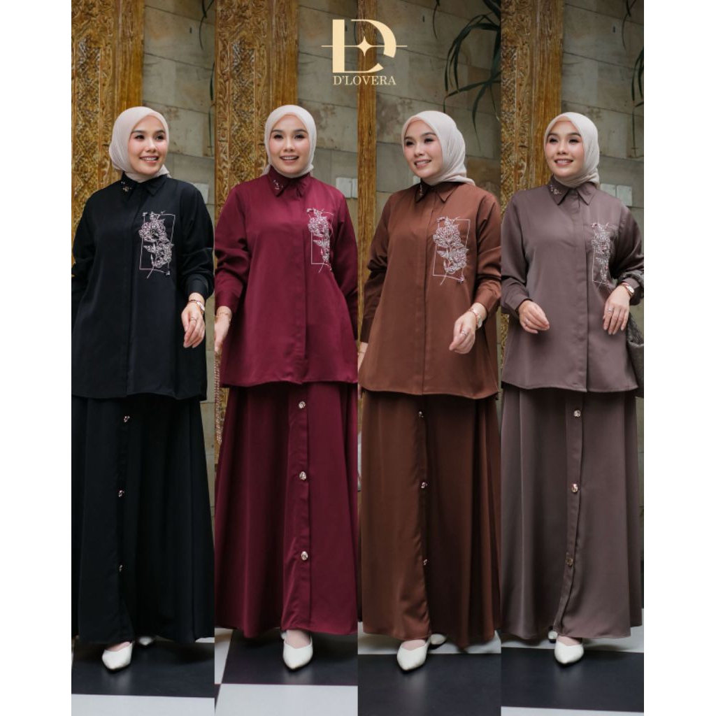 Andara setelan oneset terbaru premium original by D'lovera