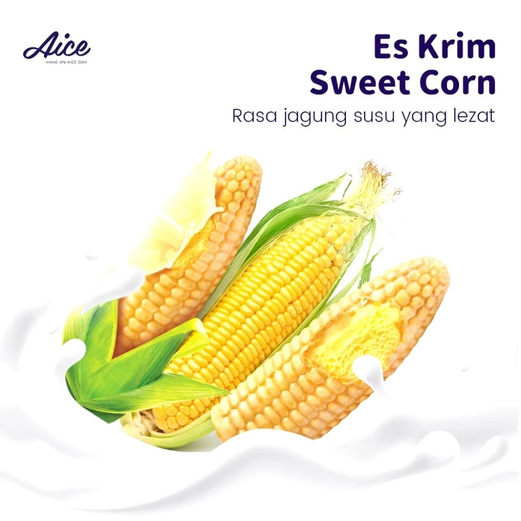 ICE CREAM AICE SWEET CORN (JAGUNG SUSU)