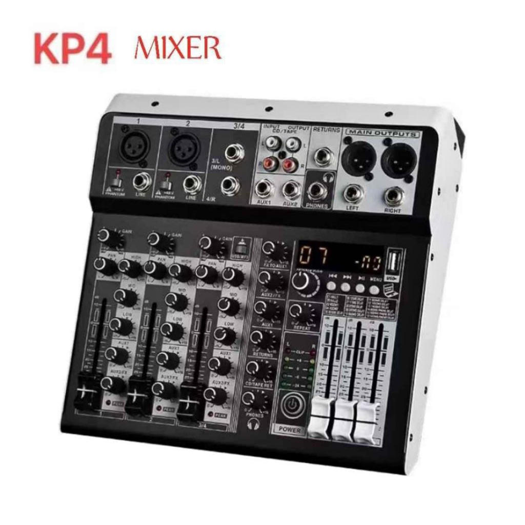 kp4 mixer audio 4 chanel epect 99dsp suport bluetooth
