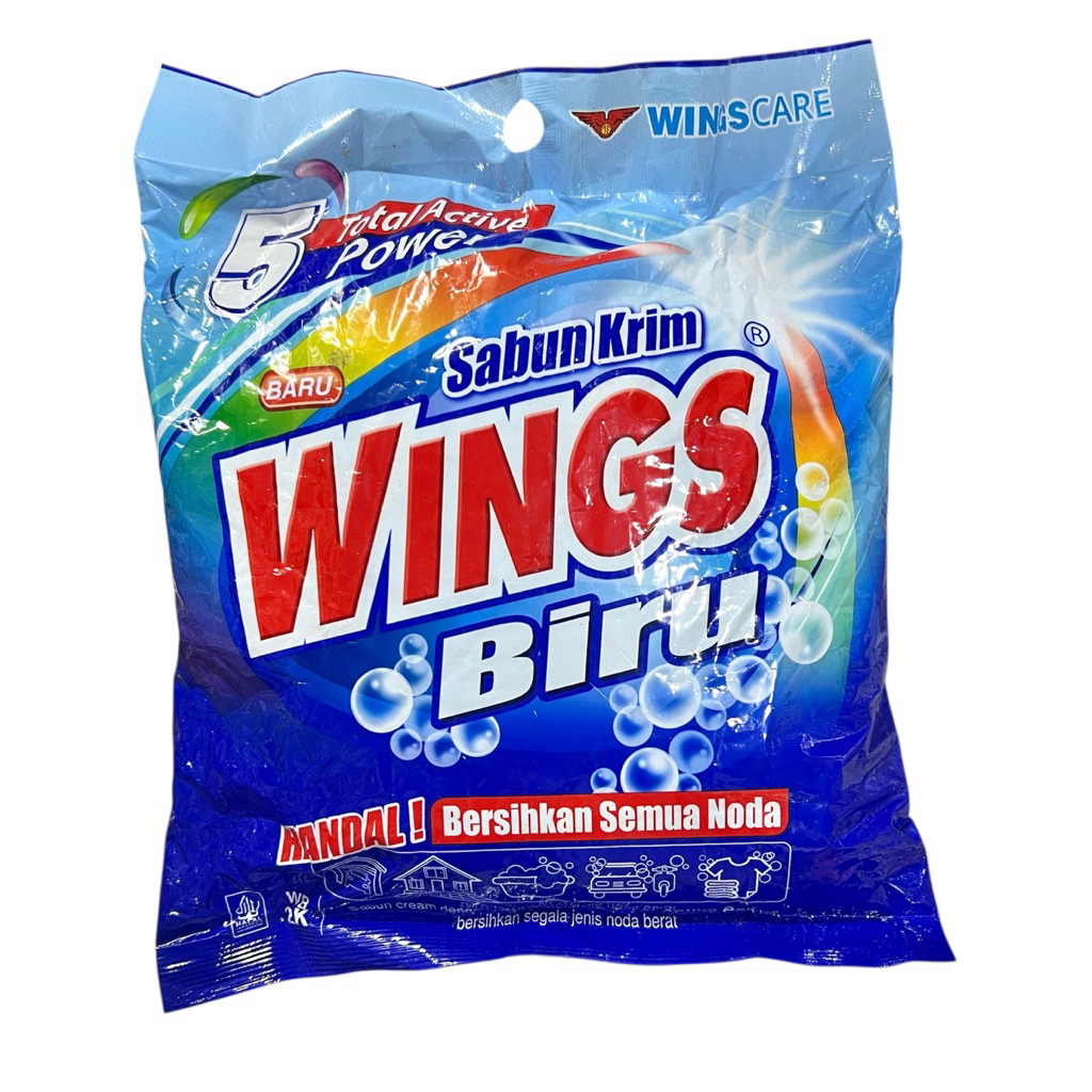 Sabun Krim Wings Biru 1850gr / Sabun Colek Wings