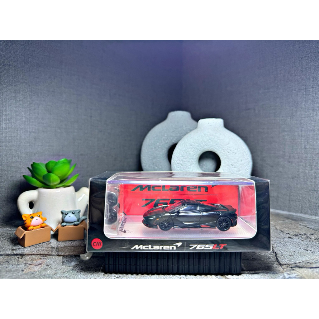 CM Model Mclaren 765LT Matte Black