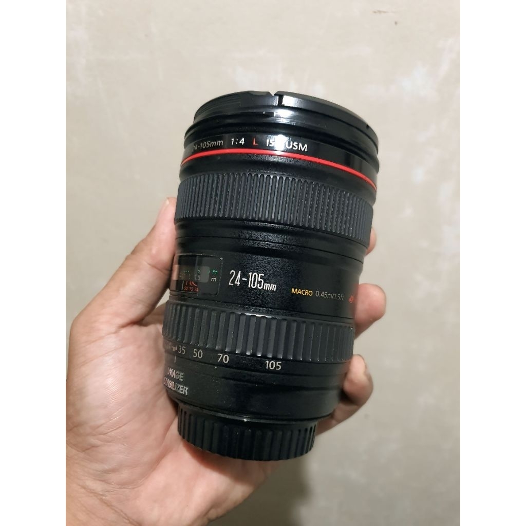 Lensa Canon 24 105 F4 L series