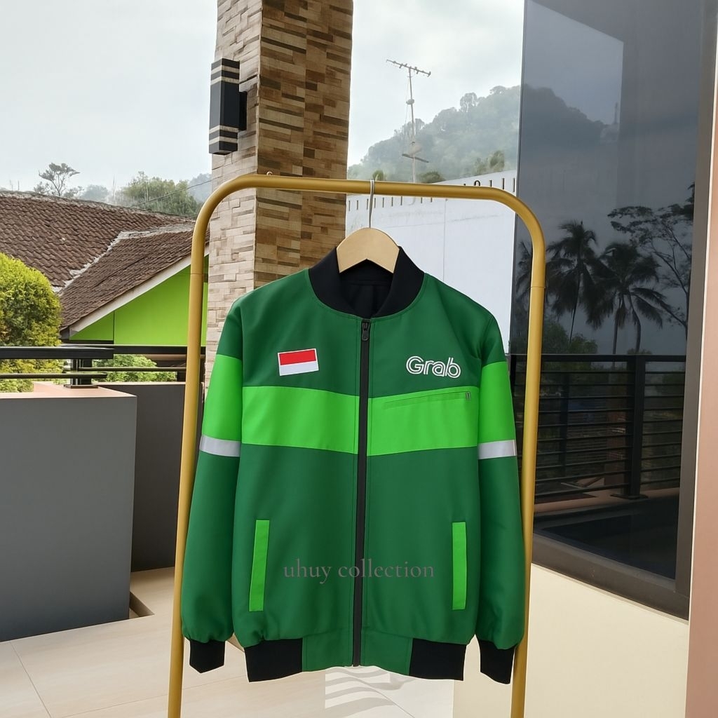 jaket ojol grb//jaket bomber//jaket drivver