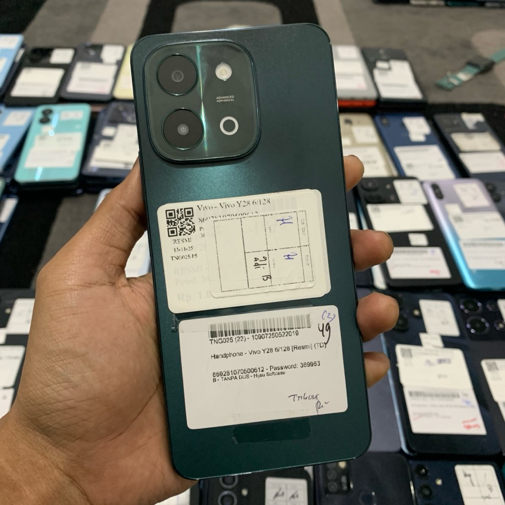 VIVO Y28 6/128 NORMAL ORIGINAL | HP SECOND MURAH BERGARANSI