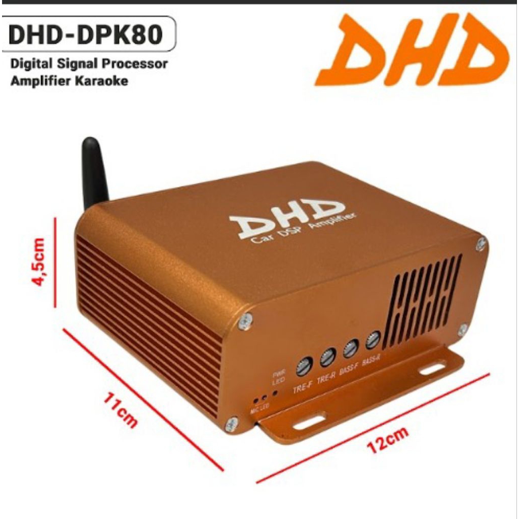 DSP Prosesor DHD DPK80 Mix – Kontrol Suara Audio Mobil Maksimal