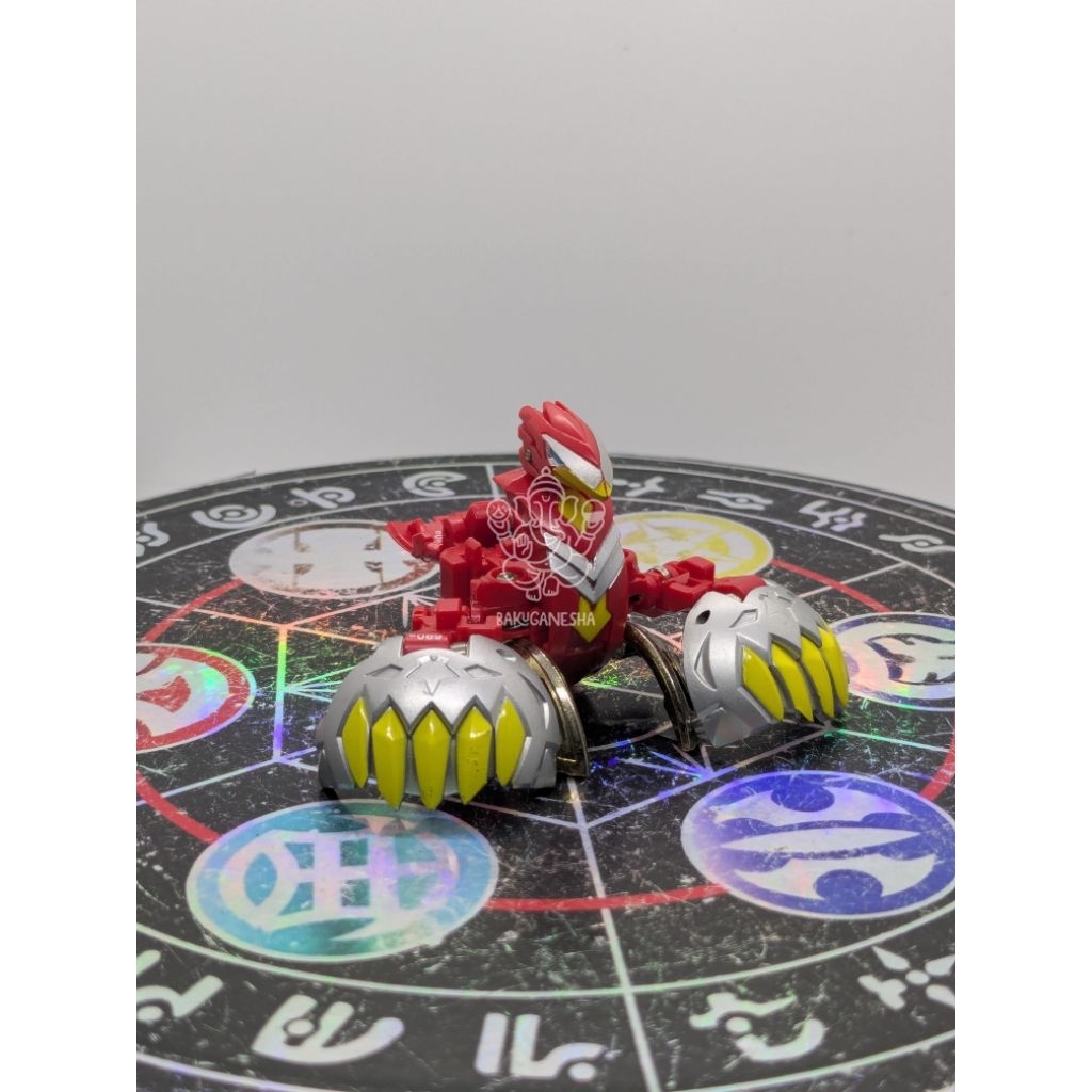 Bakugan Bakutech Tri Falco Red Edition RARE limited edition