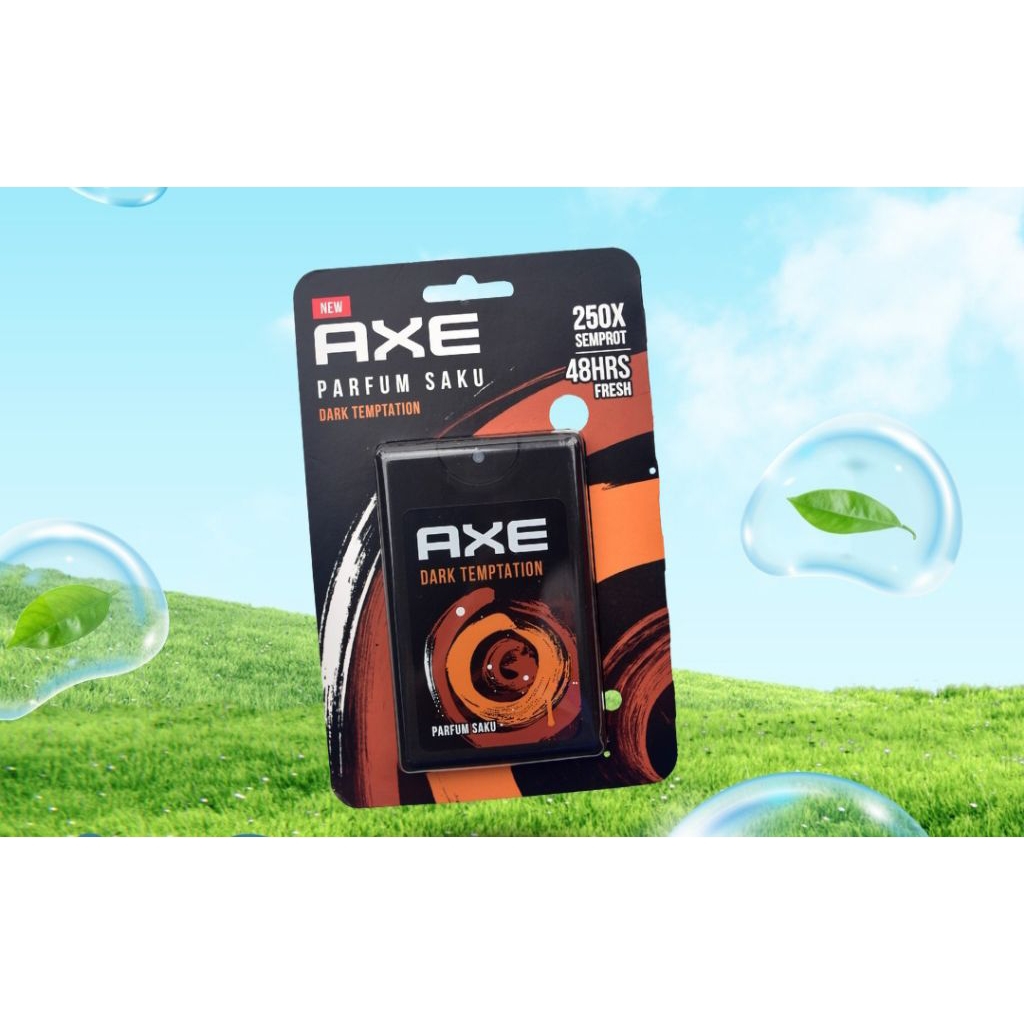 AXE Dark Temptation Body Spray Deodorant Pocket Parfum Saku 17ml 17 ml