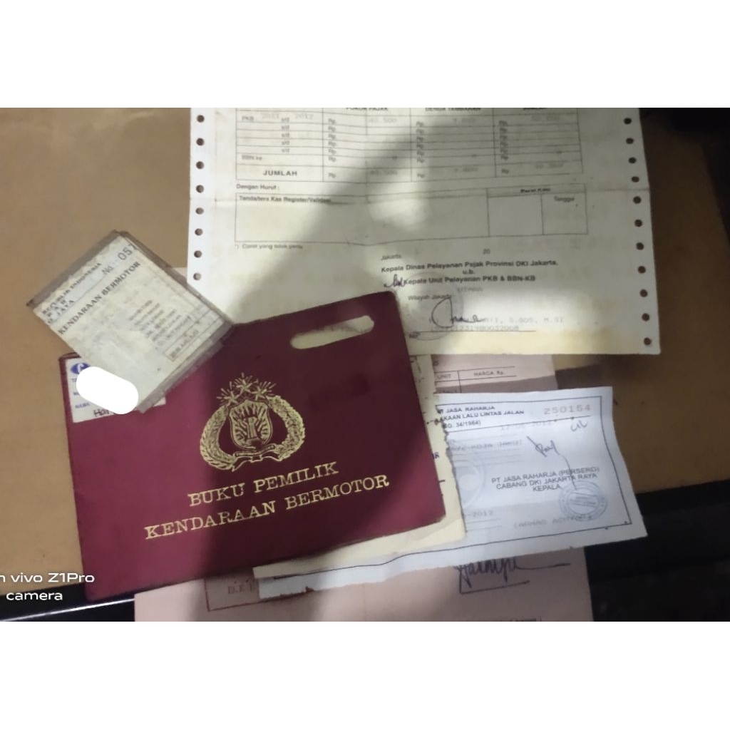 Surat Gl 125 + Nosin Norang + faktur