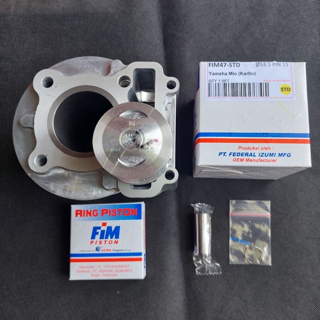 Paket Blok Seher Set Bor Up Harian NPP. Mio Smile Sporty Nouvo Fino Karbu Mio Soul 5LW