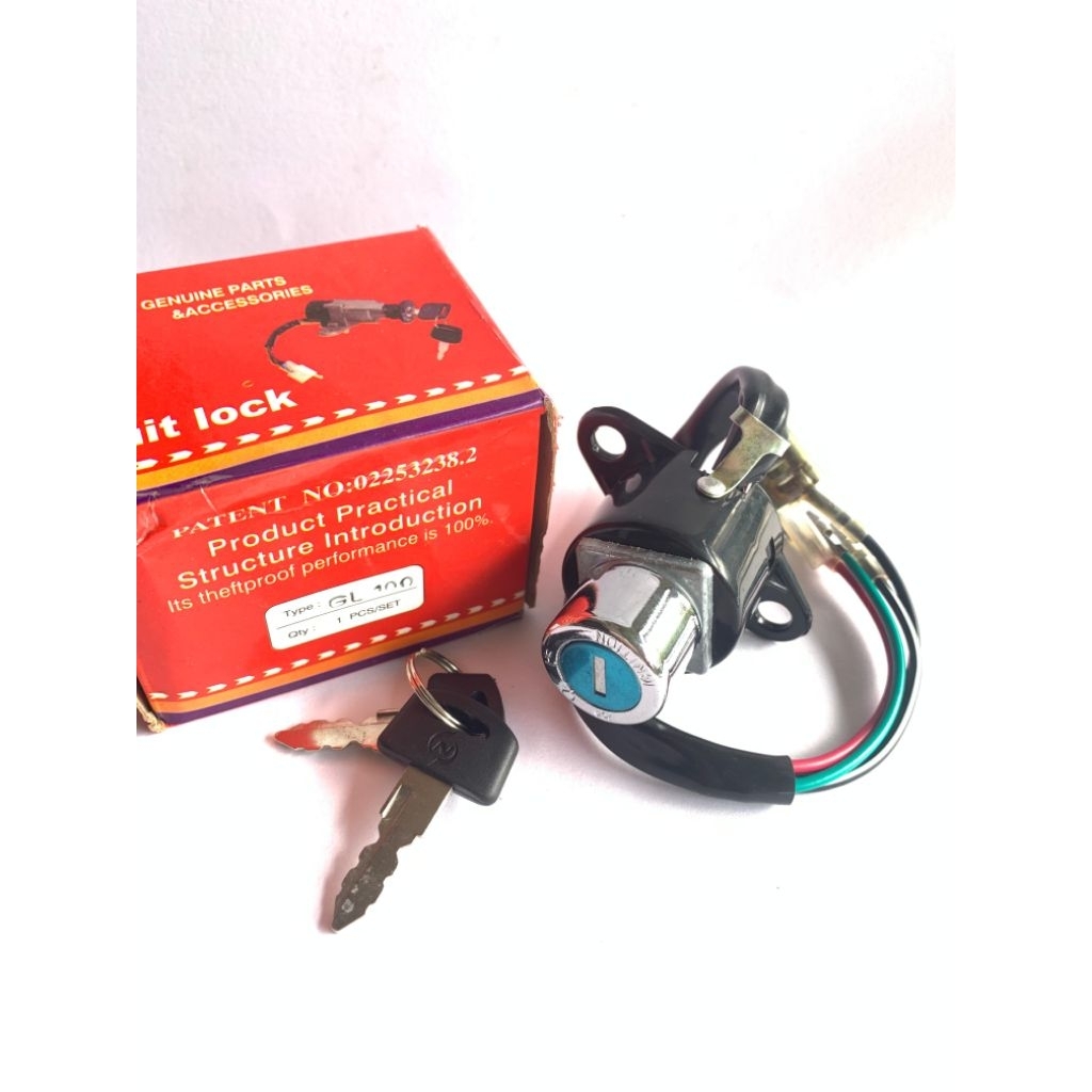 Kunci Kontak Only GL-100 HONDA MERK NC 100% ORIGINAL
