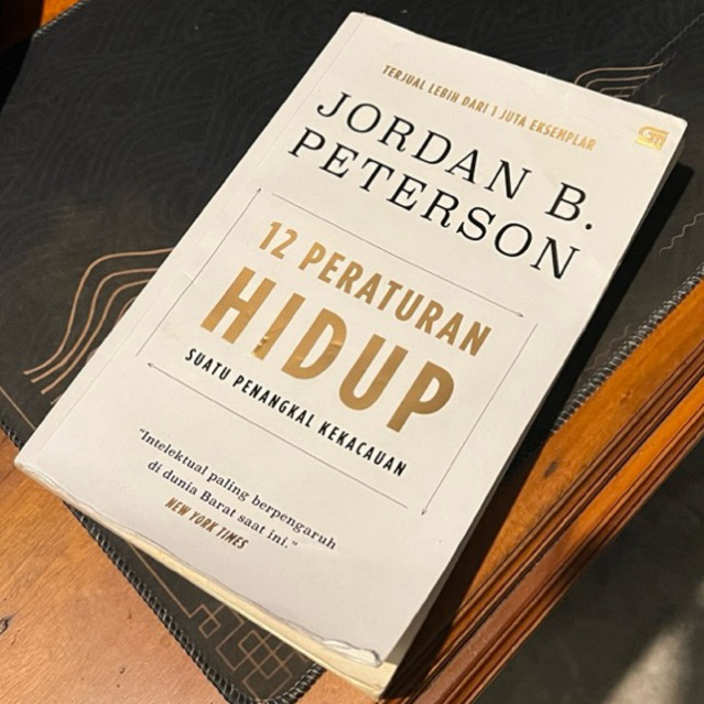 12 Peraturan Hidup Jordan B. Peterson Original Bekas