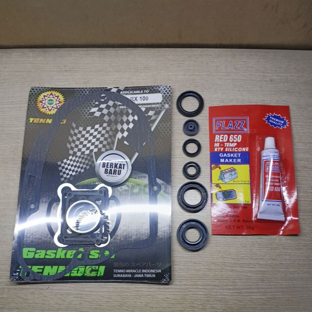 Seal Sil Blok Mesin Paking Fullset Yamaha RX100 RX 100
