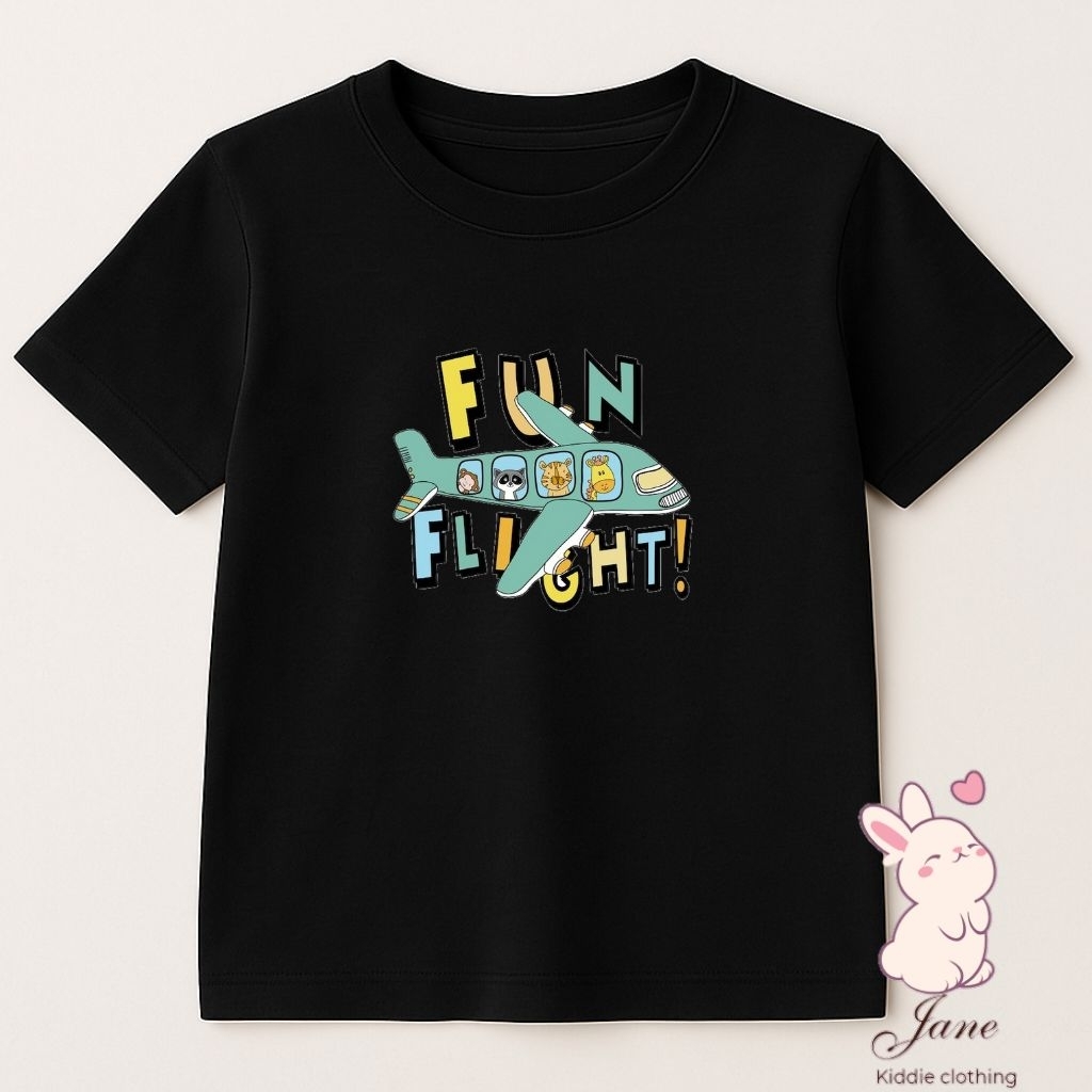 JANE KIDDIE CLOTHING | KAOS ANAK LAKI LAKI GAMBAR PESAWAT | KAOS PESAWAT | KAOS ANAK PESAWAT | ATASA